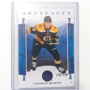 Charlie McAvoy Artifacts 2022/23 Limited 150/199 Boston Bruins